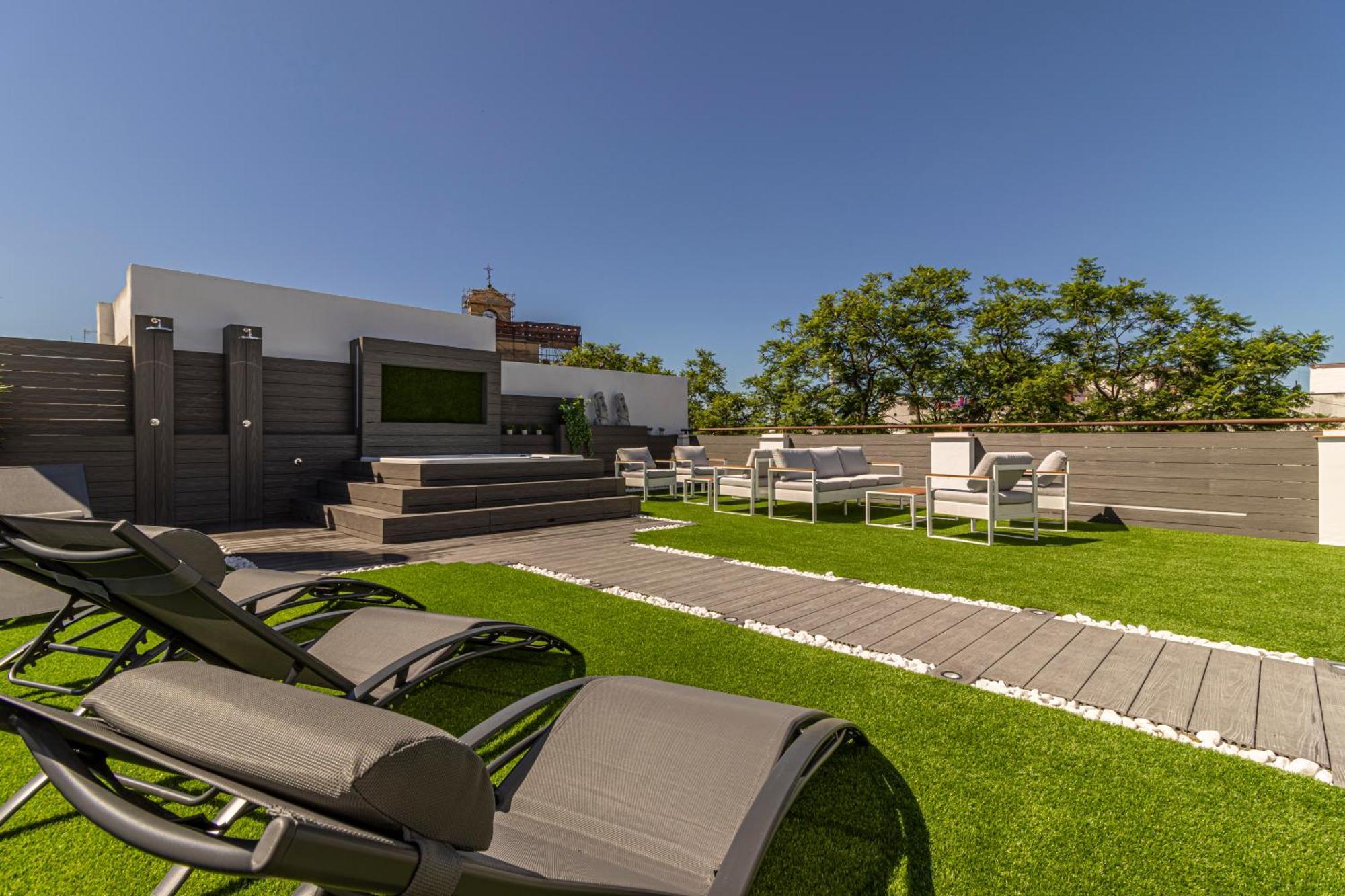 Allo Apartments Plateros Centro Jacuzzi Comunitario Jerez de la Frontera Dış mekan fotoğraf