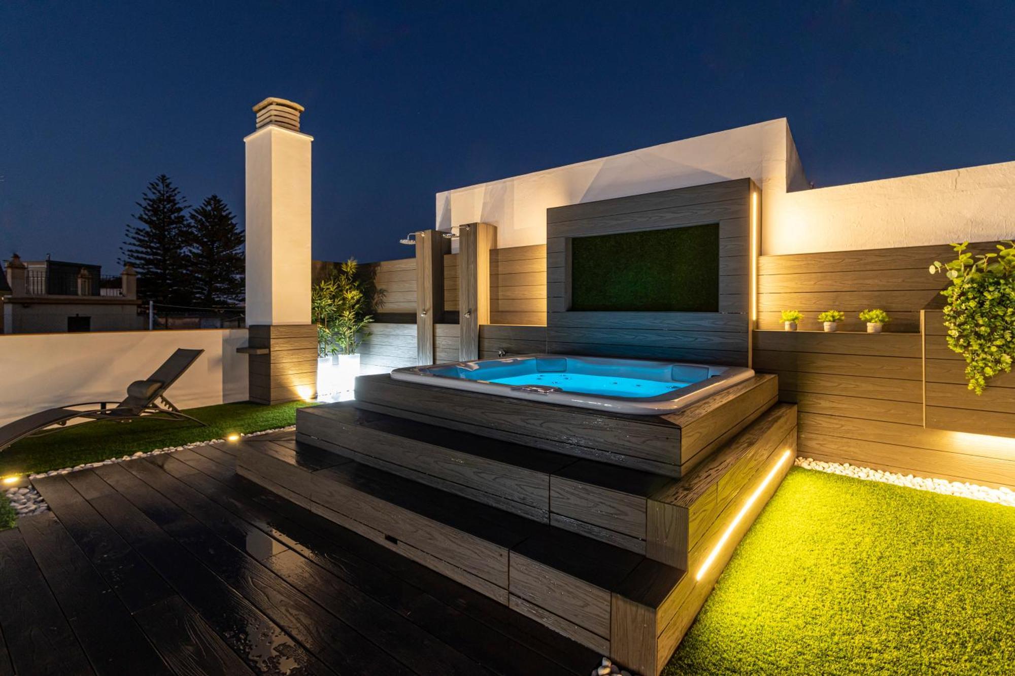 Allo Apartments Plateros Centro Jacuzzi Comunitario Jerez de la Frontera Dış mekan fotoğraf