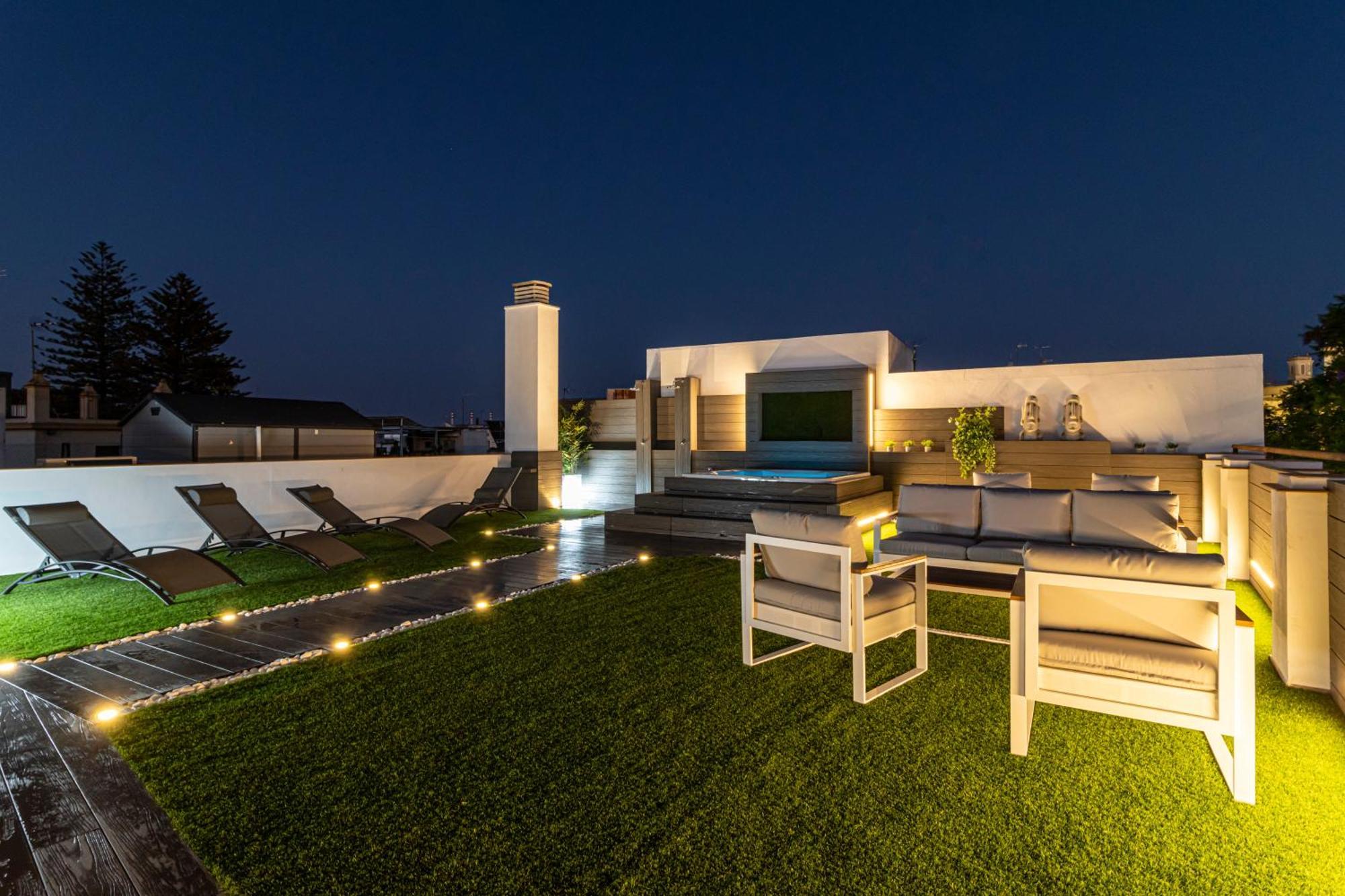 Allo Apartments Plateros Centro Jacuzzi Comunitario Jerez de la Frontera Dış mekan fotoğraf