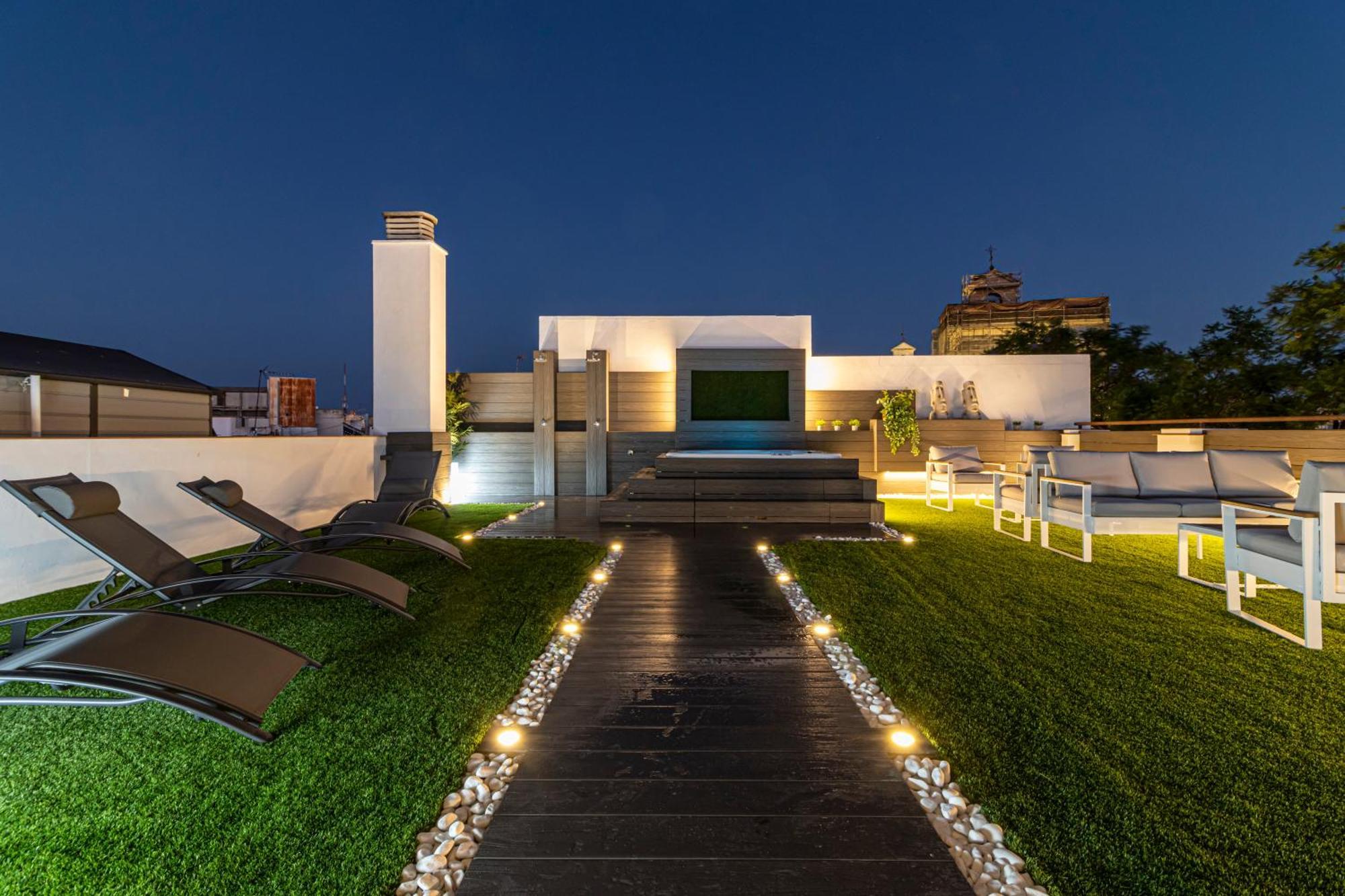 Allo Apartments Plateros Centro Jacuzzi Comunitario Jerez de la Frontera Dış mekan fotoğraf