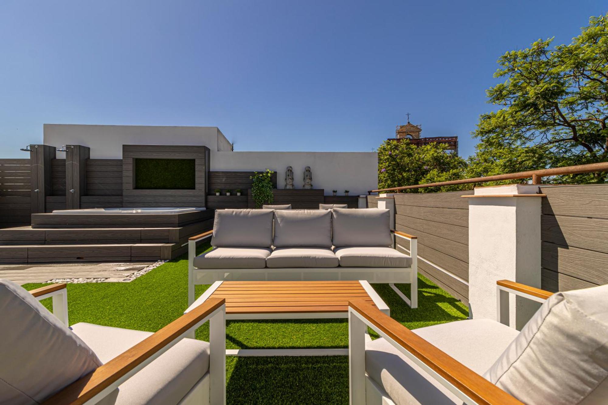Allo Apartments Plateros Centro Jacuzzi Comunitario Jerez de la Frontera Dış mekan fotoğraf