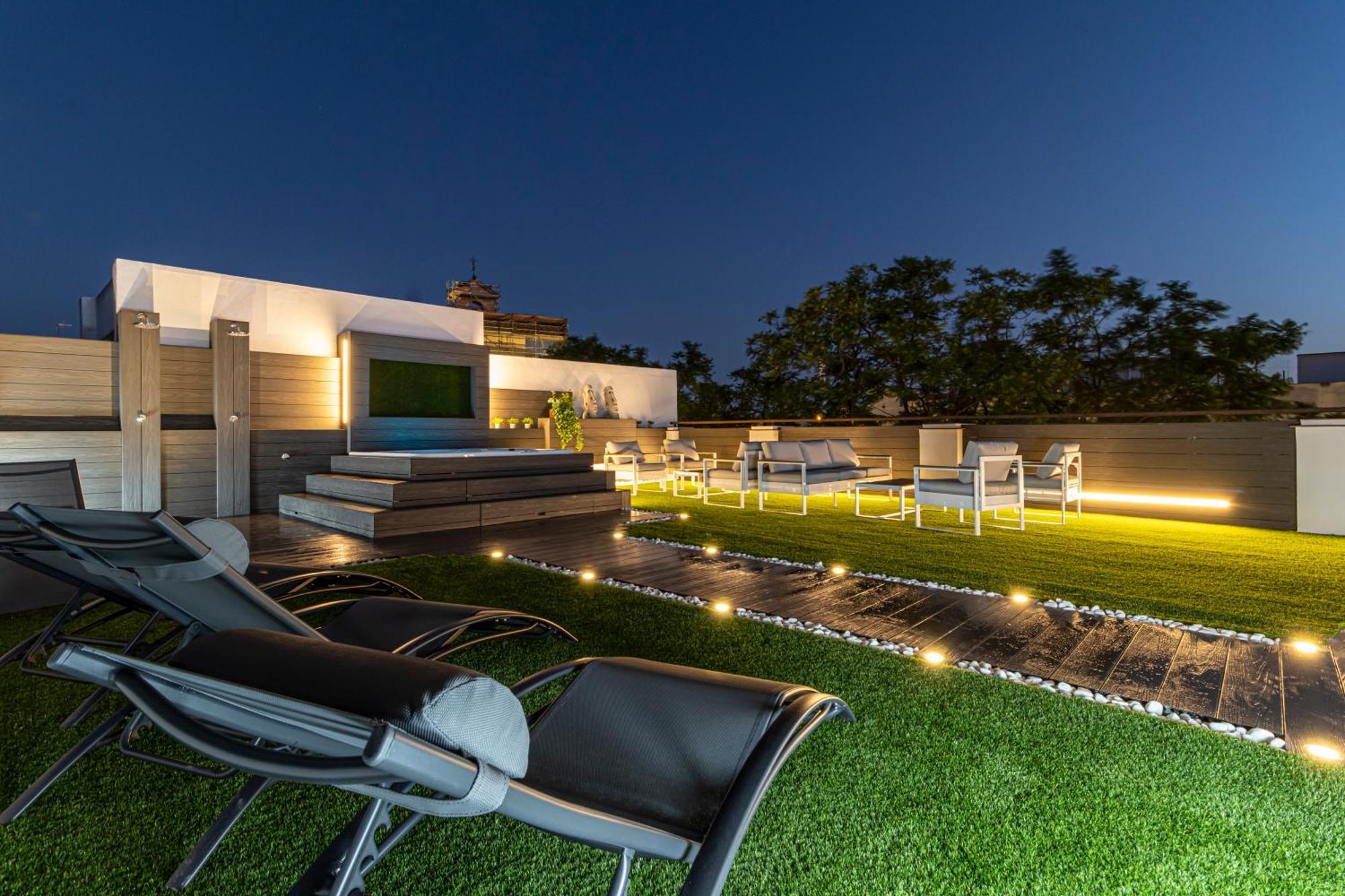 Allo Apartments Plateros Centro Jacuzzi Comunitario Jerez de la Frontera Dış mekan fotoğraf